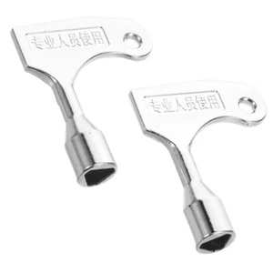 2 Pezzi Serratura Triangolare Pannello Chiave Armadio Triangolare Accessori Metallo - Foto 1 di 12