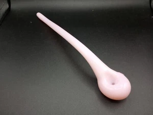 11" Pink Glass Tobacco Gandalf Pipe Tobacco Hand Pipe - Picture 1 of 7