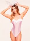 NWT Victoria’s Secret X Adore Me Jessica Pink Bunny Teddy LE & Sold Out Sz Large