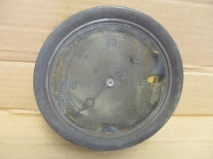 1930s Lonergan Philly Brass Bezel Steam Pressure Gauge - Picture 1 of 8