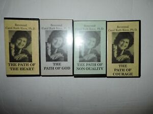 Lot of 4 The Path - Unity Center of Walnut Creek VideoVHS, 1987  Carol Ruth Knox