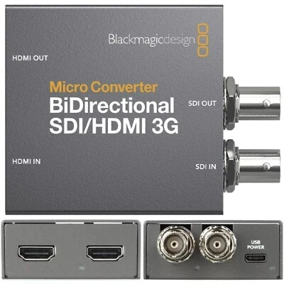Blackmagic Micro Converter BiDirect SDI / HDMI 3G ( CONVBDC / SDI / HDMI03G ) - Image 1 of 4