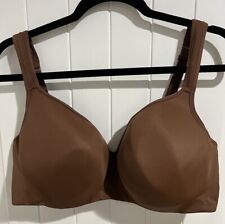 Lane Bryant Cacique Lightly Lined Balconette Style Brown Lingerie Bra size 42DDD