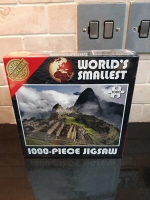 BNWT SEALED World's Smallest 1000 Piece Jigsaw Puzzle Machu Picchu Cheatwell  - Image 1 of 4