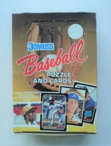 1750 Baseballkarten in ungeöffneten 32 - 38 Jahre alten Packungen - - Bild 1 von 10