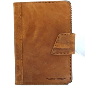 Genuine Leather Case for Apple iPad mini 3 4 5 6 7 cover Handmade Wallet Retro T - Picture 1 of 7