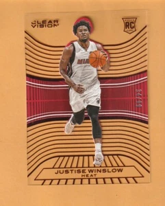 Justise Winslow Miami Heat 2015-16 Panini Clear Vision Red /99 Duke 7B - Picture 1 of 2