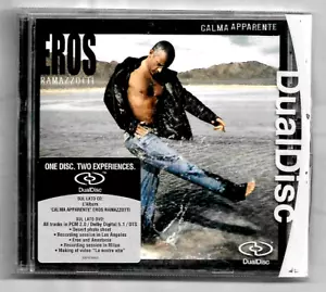 EROS RAMAZZOTTI CALMA APPARENTE Dualdisc CD / DVD SONY BMG 2005 - Foto 1 di 2
