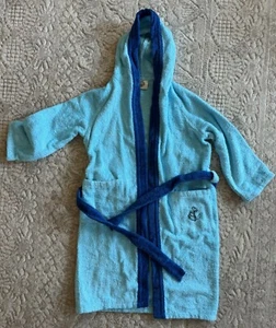 Centro Arredotessile Blue Terry Towel Bathrobe Anchor Made In Italy Boys 6 - Picture 1 of 8