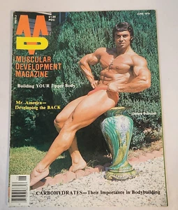 Muscular Development Magazine June 1978 Mr. America Gerard Bulnoud Upper Body - Imagen 1 de 5