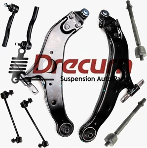8PC Front Lower Control Arm Ball Joint Sway Bar Tie Rod SET for 04-2010  Sienna - Foto 1 di 1