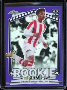 2022 Leaf Metal Soccer Purple Prismatic D'Margio Wright-Phillips Rc (18/25)