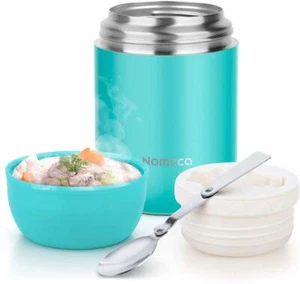 Hot Containers for Kids Lunch Box - Wide Mouth Keep Food Drinks Hot Warm Cold Bo - Picture 1 of 6