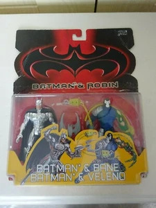 BATMAN AND ROBIN BATMAN Vs BANE duo 1997 OPEN see photos for condition - Imagen 1 de 21