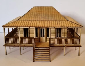Trackside Models - HO Scale - Laser Cut "The Queenslander" - SM1082 - Picture 1 of 1
