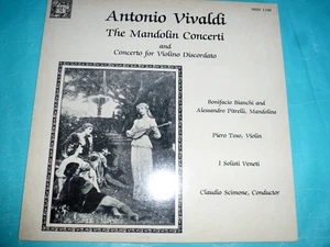 Vivaldi Mandolin Violino Bianchi Scimone 1980 MHS NM!! - Imagen 1 de 1