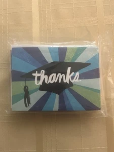 Hallmark Graduation Thank You Cards 20 Blank Cards & Envelopes New in Pkg - Picture 1 of 2