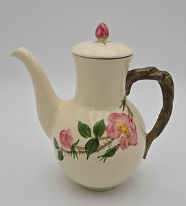 Vintage Franciscan Desert Rose Coffee Pot w/ Lid c. 1958-1960 Made In USA - Picture 1 of 11