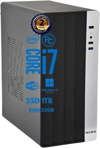 PC Computer Fisso Desktop I5 - Windows 11 PRO - HDMI E VGA - Wireless - Lettore  - Foto 1 di 12