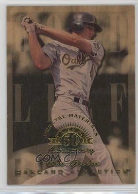 Base fractal Leaf 1998 Gold Rookie Materials/200 Ben Grieve (madera) #181 Foto 1 de 2