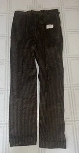 Vintage Herren 1960’s Cord Baumwolle Zimmermann Arbeitskleidung Hose 30x31 Sanforisiert - Bild 1 von 8