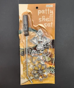 Vintage ELPO Patty Shell Set Cookies Rosetten 1965 mit Anleitung - Bild 1 von 5
