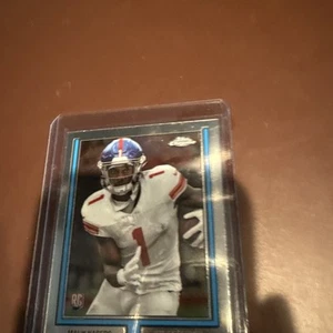 2024 Topps Chrome - 1974 Topps Football Malik Nabers #74TF-7 (RC) - Picture 1 of 4