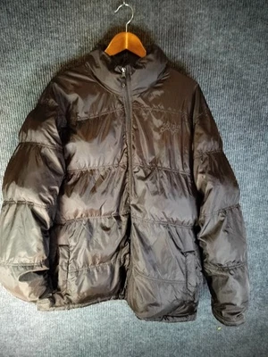 Chaqueta acolchada South Pole talla grande marrón cremallera completa hip hop talla adulto Foto 1 de 4