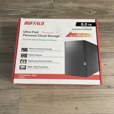 Buffalo LinkStation 420 LS420D0802 8 TB Foto 1 de 4