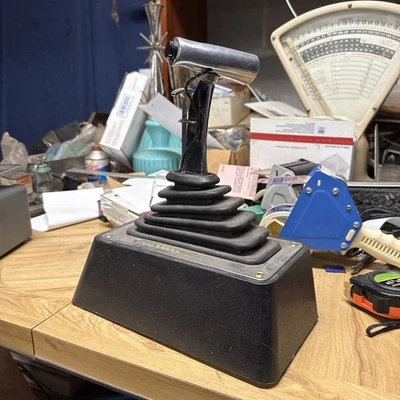 B&m Mega shifter Automatic With Line Lock Button Neutral Safety Reverse Lock Out - Image 1 of 4