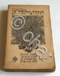 Reise Erkundungen Libyen - F. Minutill - Tripolitanien - Aufl. 1912 - Bild 1 von 1