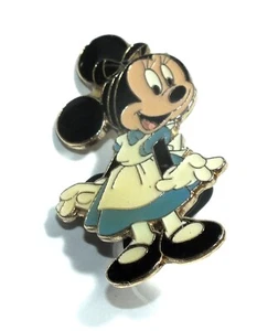 Disney Pin Trading Alice In Wonderland Minnie Mouse Halloween Costume Blue Dress - Picture 1 of 1