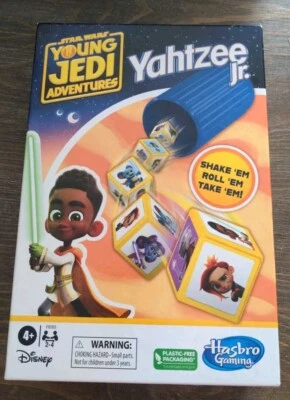 Yahtzee Jr Star Wars Young Jedi Adventures Game - Parts Unpunched - Image 1 of 4