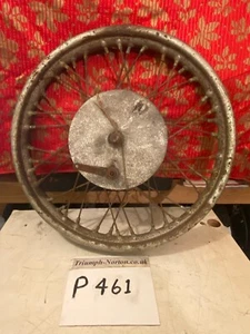 Triumph front Wheel 19" x 2" P461 - Picture 1 of 5