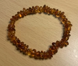Echt Baltischer Bernstein Stretch Armband / Medium - Bild 1 von 8