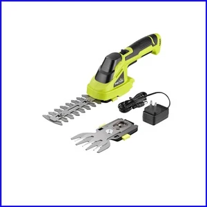 7.2V Lightweight Cordless Grass & Bush Trimmer with Safety Features - Green - Picture 1 of 11