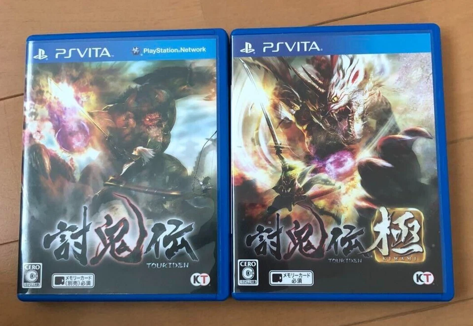 Toukiden & Kiwami set Sony Playstation Vita PS Vita PSV Japanese ver Tested - Image 1 of 4