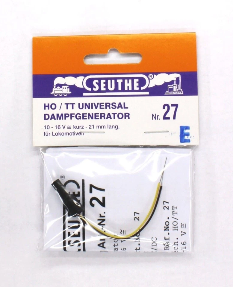 烟雾装置 仅适用于 HO/OO 金属车身 (10-16V) Seuthe N° 27E — 第 1/1 张图片