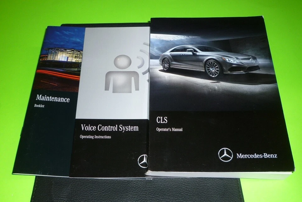 Mercedes Benz CLS 400 550 2016 conjunto manual del propietario 16 CLS550 CLS400 guía + estuche Foto 1 de 1