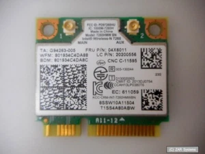 Lenovo 04X6011 2x2BN+BT PCIE WLAN V2 Karte, 20200556 04W3815 für E73 M73 M83 M93 - Bild 1 von 1