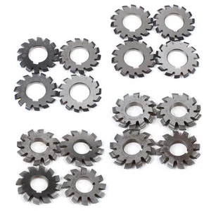 High Quality 8 Pcs/Set HSS DP12/DP20 Involute Gear Cutters Outside Dia 55mm New - Picture 1 of 19