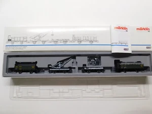 Marklin HO SCALE 4897 K. Bay. Sts B. Peat Transporter Train Car Set - Picture 1 of 22