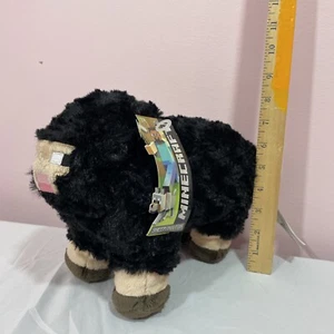 Minecraft NWT Black Sheep Stuffed Plush NEW Jinx Mojang 2016 - Picture 1 of 6