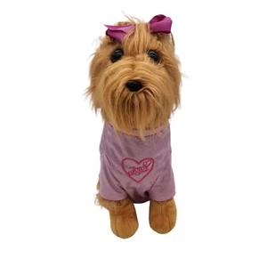 Nickelodeon JoJo Siwa BowBow 17" Yorkie Dog Plush – Pink Jacket & Sparkle Bow - Picture 1 of 19