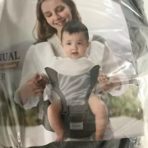Baby Carrier Newborn to Toddler with Hip Seat, 4-in-1 Ergonomic Infant 7-45 lbs - Picture 1 of 4