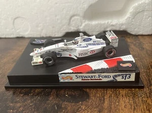 Mattel Hot Wheels 1:43 Ford Stewart SF3 Racing Car Rubens Barrichello Car - Picture 1 of 18
