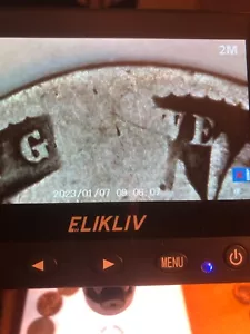 1896 Barber Quarter Error (strike through) - Picture 1 of 5
