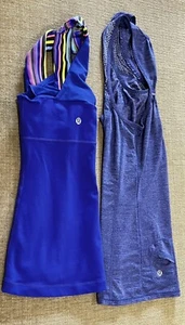 Set of 2 Lululemon Tank Tops Size 4 - Different Styles - Picture 1 of 5