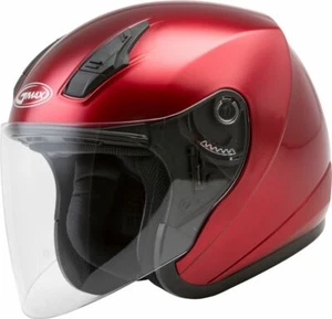 GMAX OF-17 Helmet Candy Red Metallic - Picture 1 of 4