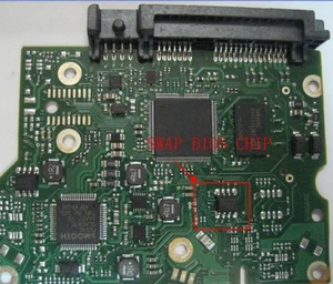 Disque dur Seagate SATA ST2000DM001 ST500DM002 PCB 100664987 REV A - Photo 1/2